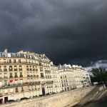 Storm clouds over Ile St&nbsp;Louis